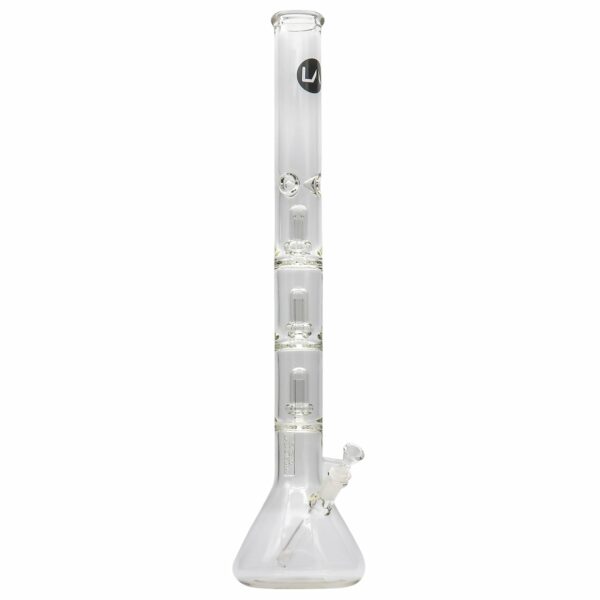 Shop Thick Glass Beaker Showerhead Perc Bong in australian