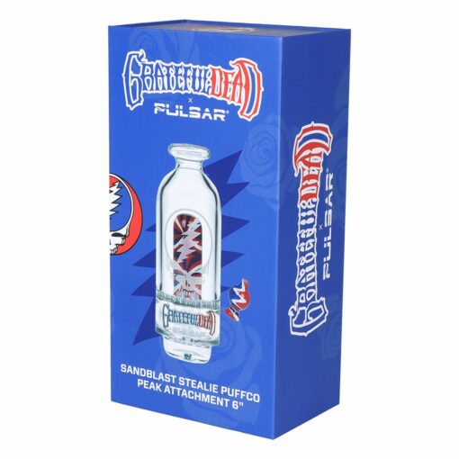 Shop Grateful Dead x blast Stealie Attachment Set for Puffco Peak 6" in australian