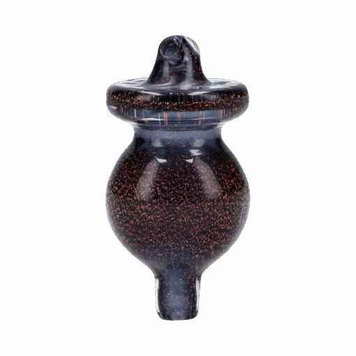 Shop Glass Bubble Carb Cap with Frit in australian