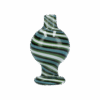 Shop Glass Bubble Carb Cap with Spiral Pattern in australian