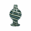 Shop Glass Bubble Carb Cap with Spiral Pattern in australian
