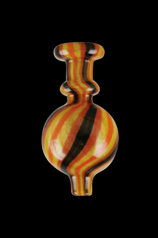 Shop Multi-Color Spiral Ball Carb Cap for Dabbers in australian