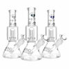 Shop Gold Little Beaker Water Pipe - 8"/14mm F/Clrs Vry in australian