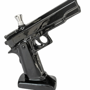 Shop Ceramic .45 Pistol Shaped Water Pipe in australian