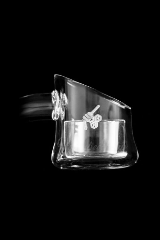 Shop Honeybee Herb Honey Cup Quartz Banger - Yellow Line in australian