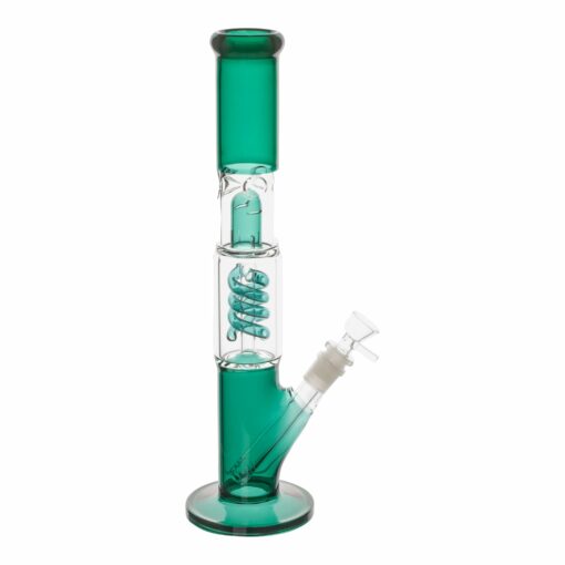 Shop Coiled Straight Tube Bong - 14in in australian