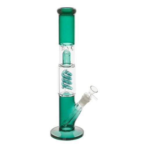 Shop Coiled Straight Tube Bong - 14in in australian