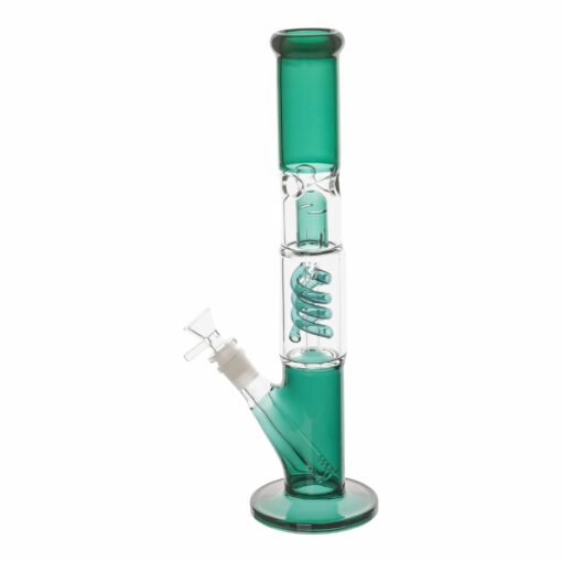 Shop Coiled Straight Tube Bong - 14in in australian