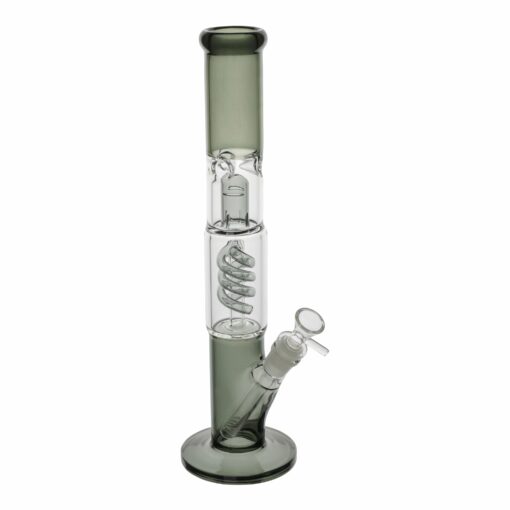 Shop Coiled Straight Tube Bong - 14in in australian