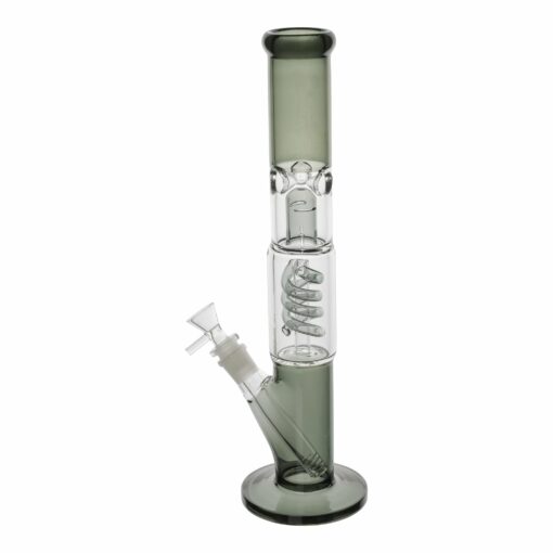Shop Coiled Straight Tube Bong - 14in in australian