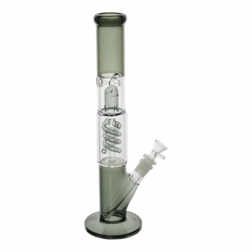 Shop Coiled Straight Tube Bong - 14in in australian