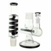 Shop Colored Coil Inline Perc Rig - 14in in australian