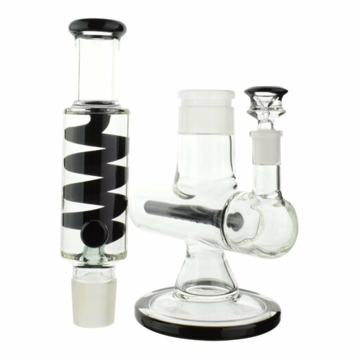 Shop Colored Coil Inline Perc Rig - 14in in australian