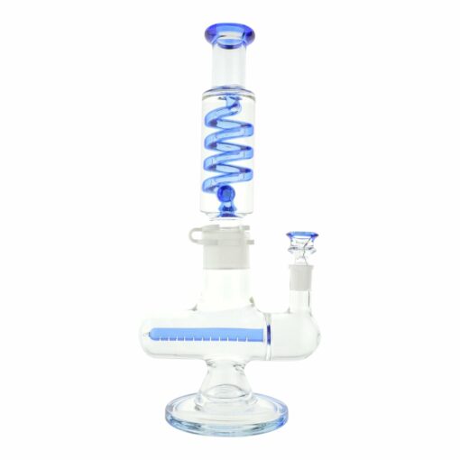 Shop Colored Coil Inline Perc Rig - 14in in australian