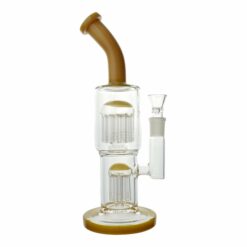 Shop Colored Double Barrel Bong - 12in in australian