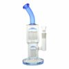 Shop Colored Double Barrel Bong - 12in in australian