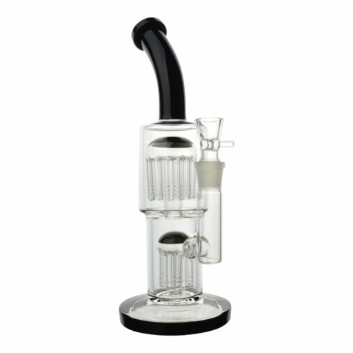 Shop Colored Double Barrel Bong - 12in in australian