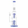 Shop Colored Double Tree Bong - 16in in australian