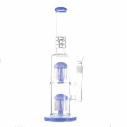 Shop Colored Double Tree Bong - 16in in australian
