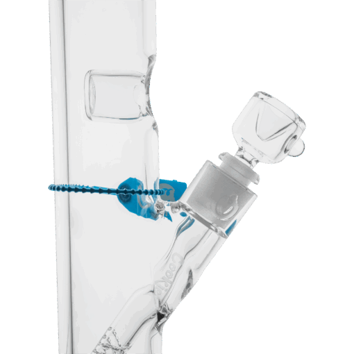 Shop 17" Flame Straight 7mm Bong in australian