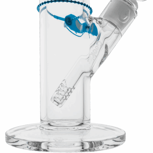 Shop 17" Flame Straight 7mm Bong in australian