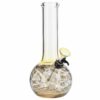 Shop Raked Tiger Stripe Accented Beaker Bong 8" in australian