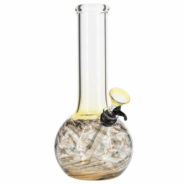 Shop Raked Tiger Stripe Accented Beaker Bong 8" in australian