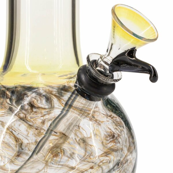 Shop Raked Tiger Stripe Accented Beaker Bong 8" in australian