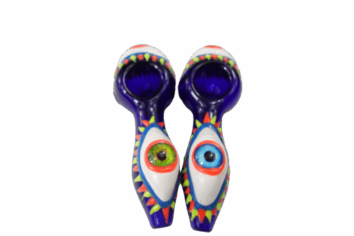 Shop One Eye Monster Glass Spoon Pipe in australian