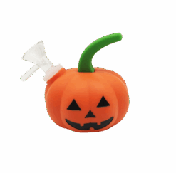 Shop Silicone Pumpkin Hand Pipe in australian