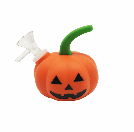 Shop Silicone Pumpkin Hand Pipe in australian