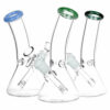 Shop Classic Bent Neck Beaker Glass Water Pipe | 14mm F | Colors Vary in australian
