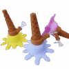 Shop Silicone Splat Ice Cream Mini Bubbler in australian