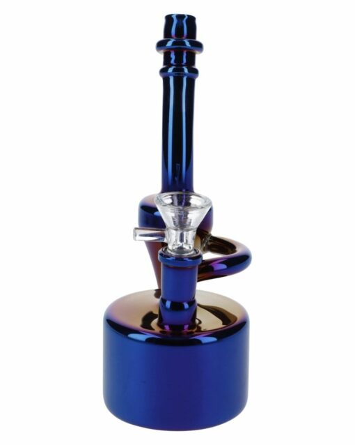 Shop Electro Plated Puck Recycler Bong in australian