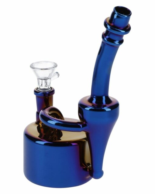 Shop Electro Plated Puck Recycler Bong in australian