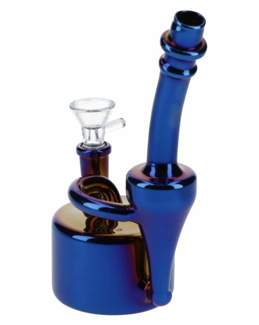 Shop Electro Plated Puck Recycler Bong in australian
