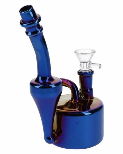 Shop Electro Plated Puck Recycler Bong in australian