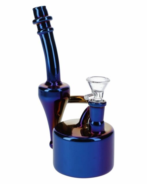 Shop Electro Plated Puck Recycler Bong in australian