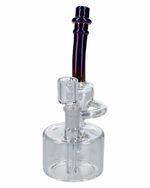 Shop Electro Plated Puck Recycler Bong in australian