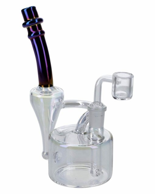 Shop Electro Plated Puck Recycler Bong in australian