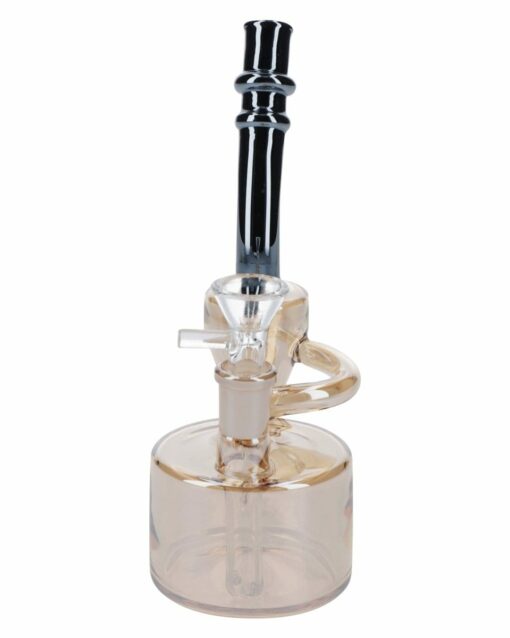 Shop Electro Plated Puck Recycler Bong in australian