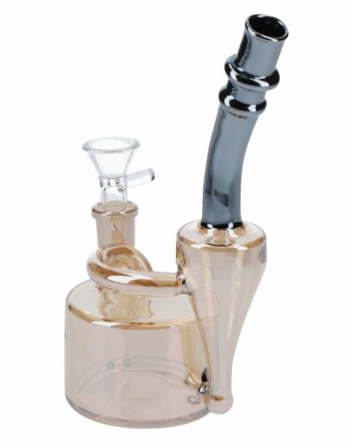Shop Electro Plated Puck Recycler Bong in australian
