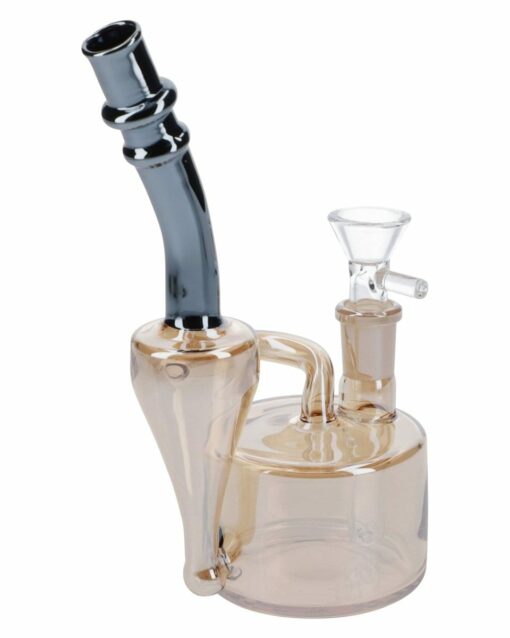 Shop Electro Plated Puck Recycler Bong in australian