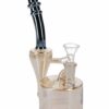 Shop Electro Plated Puck Recycler Bong in australian