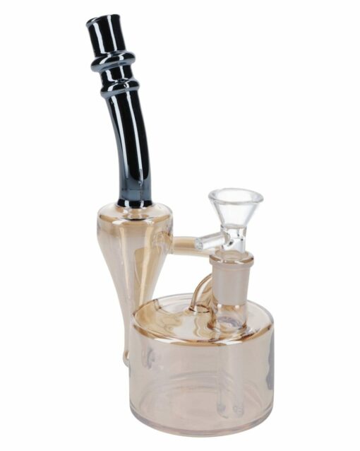 Shop Electro Plated Puck Recycler Bong in australian