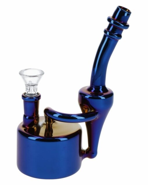 Shop Electro Plated Puck Recycler Bong in australian
