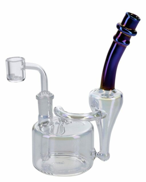 Shop Electro Plated Puck Recycler Bong in australian