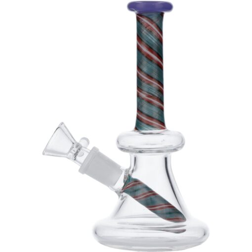 Shop Spiral Neck 6" Mini Waterpipe in australian