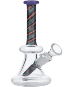 Shop Spiral Neck 6" Mini Waterpipe in australian