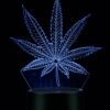 Shop 3D Cannabis Leaf Lamp in australian